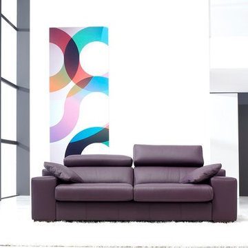 Lotus Sectional Sofa Power Recliner by Famaliving California