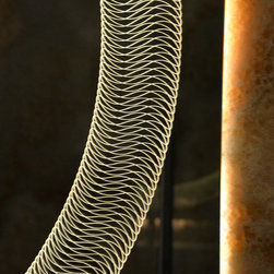 Cosmic Mirror Detail with Peripheral Lighting, Private Residence, Ahmedabad - Bathroom Mirrors