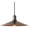Uttermost 22051 Barnstead Pendant 1 Light - 14 inches wide by 14 inches deep