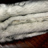 Luxurious Alaskan Wolf Faux Fur, Throw Blanket, Bed Spread, 5x8