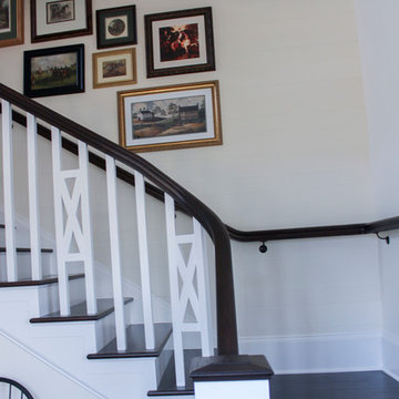 Project #32 | Cross Buck Farmhouse Stair
