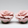Rose Salt and Pepper Shakers, Set of 2