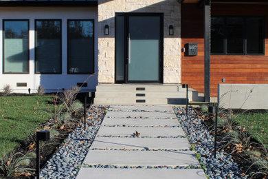 Example of a trendy home design design in Sacramento