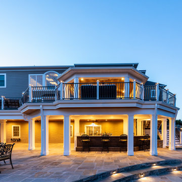 Fascinating Outdoor Living Space When it is Cold, Warm or Hot in Centreville VA