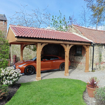 Car Port with Storage