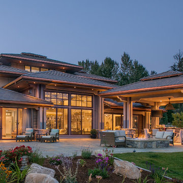 Custom River House