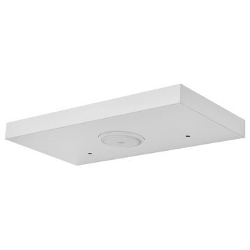 White Floating Shelf With Motion Sensor Light