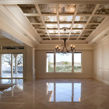 Classical White Dining Room