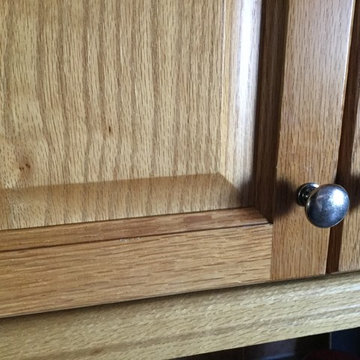 Kitchen Cabinet Refinish and Glazing