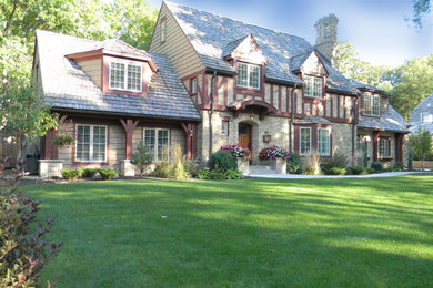 Transitional exterior home photo