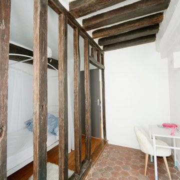Maison M - ’adaptation intérieure d’une bâtisse briarde - Tournan en Brie (77)