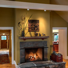 Farmhouse fireplace