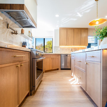 Wheat Oak Slim Shaker