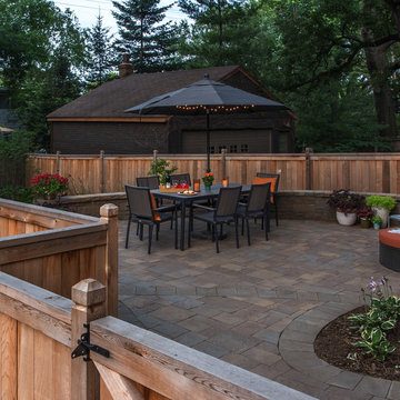 Fenced-in Backyard Patio | A Lot of Yard in a Small Space