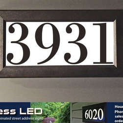 Address LED - illuminated house numbers - House Numbers