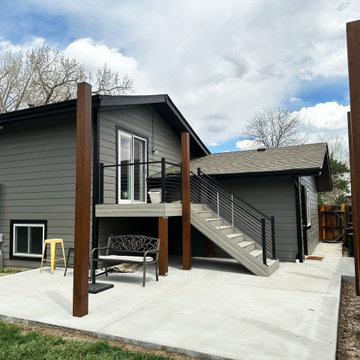 James Hardie New Deck Cable Railing + Shade Sail Posts
