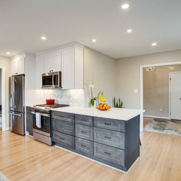 Small Transitional Kitchen Design Potomac, MD
