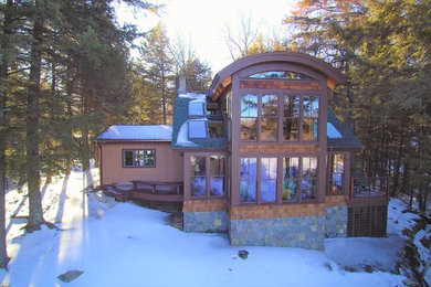 Sunroom - eclectic sunroom idea in Manchester
