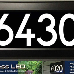 Address LED - illuminated house numbers - House Numbers