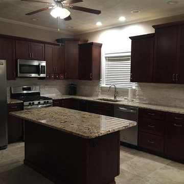 Traditional Gingersnap kitchen Remodel