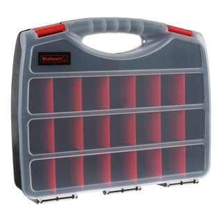Portable 23 Compartment Storage Case by Stalwart - Contemporary - Storage  Bins And Boxes - by Trademark Global