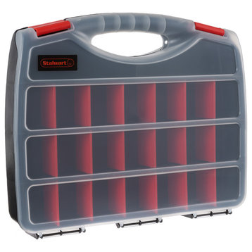 Portable 23 Compartment Storage Case by Stalwart