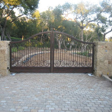 Iron Driveway Gates