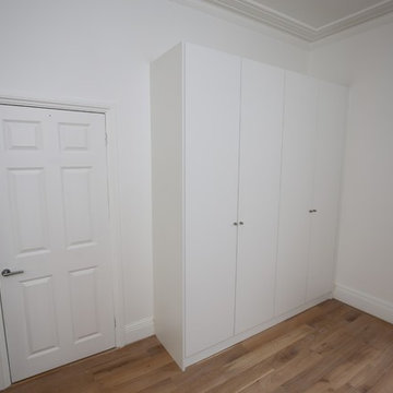White melamine Storage Cupboard