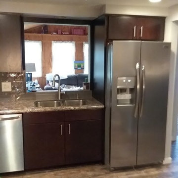 Lancaster- Deep Cherry Kitchen
