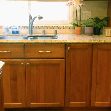 Finished Alder Cabinetry