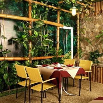 Natural Bamboo Poles