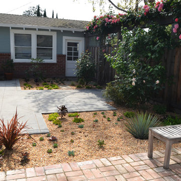 Modern Outdoor Living Room w/ Hidden Storage