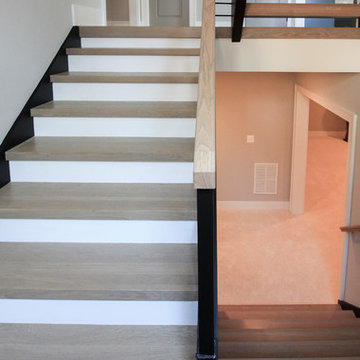 Project #52 | Minimalist Open Riser Stairway
