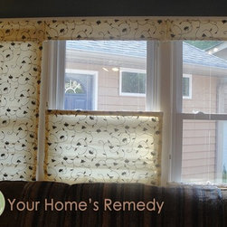 Soft Window Treatments - Roman Shades
