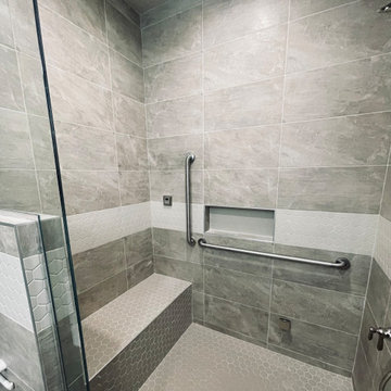Master Bathroom Walk in Shower