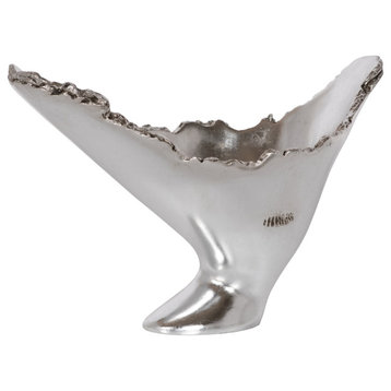 Burled Vase, Silver