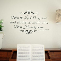 Wall Lettering Designs - Wall Decals