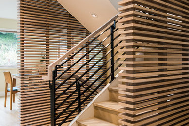 This is an example of a contemporary staircase in San Francisco.