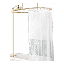 Bathtub Ceiling Shower rod