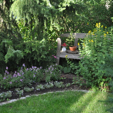naturnaher romantischer Garten