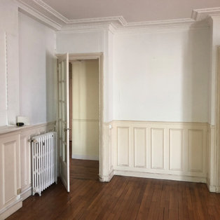 Avant / Après - Appartement familial contemporain à Denfert