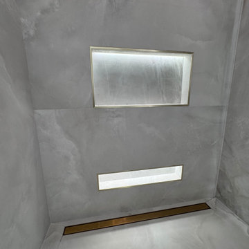 Guest Contemporary Modern Bathroom Remodeling in Cypress