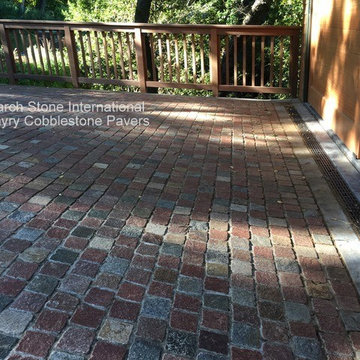 Porphyry Cobblestone Pavers, Larkspur CA