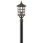Hinkley - Hinkley 1861OZ-LV Freept Coastal Elements, 1 Light Large Outdoor Post Top - Freeport features a classic New England design conFreeport Coastal Ele Oil Rubbed Bronze Cl *UL: Suitable for wet locations Energy Star Qualified: n/a ADA Certified: n/a  *Number of Lights: 1-*Wattage:100w Incandescent bulb(s) *Bulb Included:No *Bulb Type:Incandescent *Finish Type:Oil Rubbed Bronze