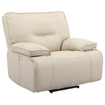 Parker Living - Parker Living Spartacus Power Recliner, Oyster - Take a seat and recline in seconds in this smooth and stylish Power Recliner. More than just beautiful, this innovative chair takes comfort to new heights with just the touch of a button. Offering effortless relaxation, it's sure to become your favorite spot in the house.