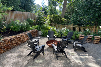 Inspiration for a transitional home design remodel in DC Metro