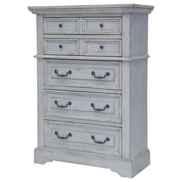 American Woodcrafters Stonebrook Chest, Antique Gray 7820-150