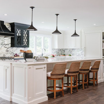 Huntington Bay Black & White Kitchen