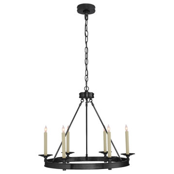 Launceton Small Ring Chandelier in Bronze