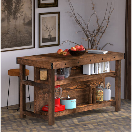 Wyatt Kitchen Island, 60x30x36